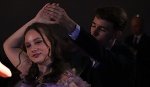 Závěrečný ples tanečního kurzu pro začátečníky