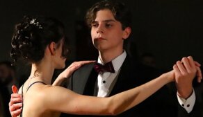 Závěrečný ples tanečního kurzu pro začátečníky