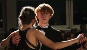 Závěrečný ples tanečního kurzu pro začátečníky