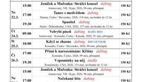 Program kina - 03/2026 - 2