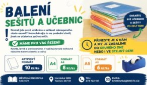 Balení sešitů a učebnic